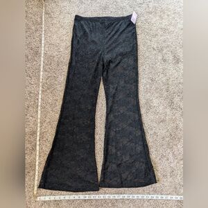 Wild Fable Black Lace Flare Pants